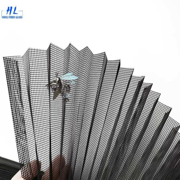 Cheap Cuttable UV Resistance Pleated Mesh Screen Customization for sale