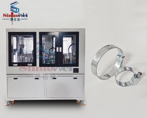 British Type Clamp Assembly Machine / Hose Clips Automatic Assembly Machine
