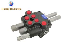 China 2 Levers Hydraulic Directional Control Valve 23gpm Air Manual Flow Rate Control Valve on sale