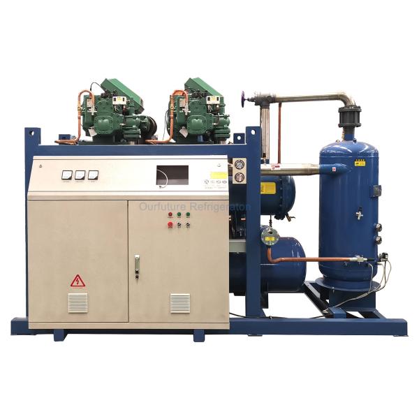 Cheap PLC Multi Compressor Rack Maximizing Efficiency Energy Conservation In Cold Storage Systems for sale