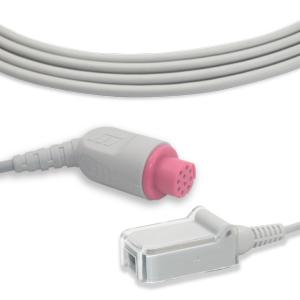 10pin Connector Oxygen Meter Spo2 Extension Cable TPU Adult