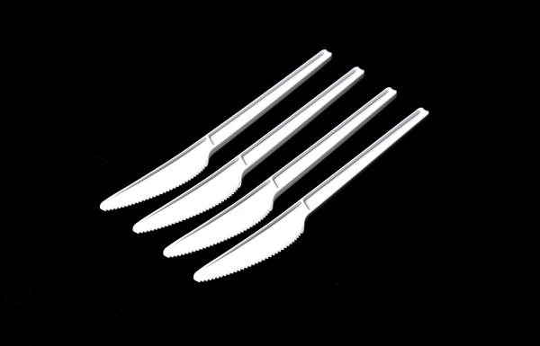 Cheap Customization Design CPLA Cutlery 158mm Compostable Knife  Eco Friendly for sale