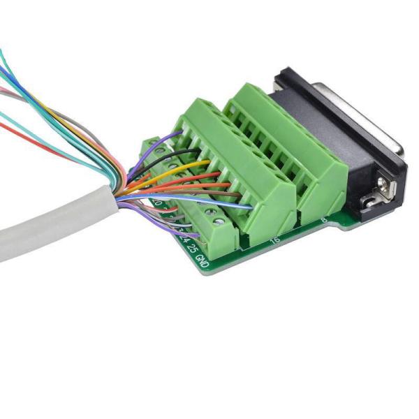 Cheap DB25 D Sub 25 Pin Terminal Blocks Connectors Adapter for sale
