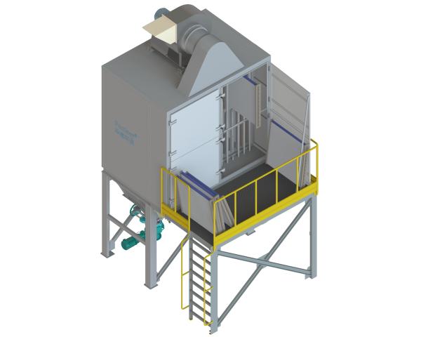 Cheap Space-Saving Dust Collector: FET.U 30% Smaller Footprint + ATEX Option + 99.9% Efficiency for sale