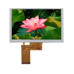 5.0 Inch 800x480 Square Shape Display LCD IPS View Angle LCD Screen 40pin ST7262