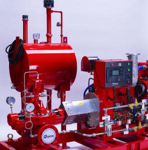 Best Horizontal Split Case Centrifugal Pump SS Red Diesel Engine Fire Pump For Fire Fighting System UL FM NFPA20 wholesale