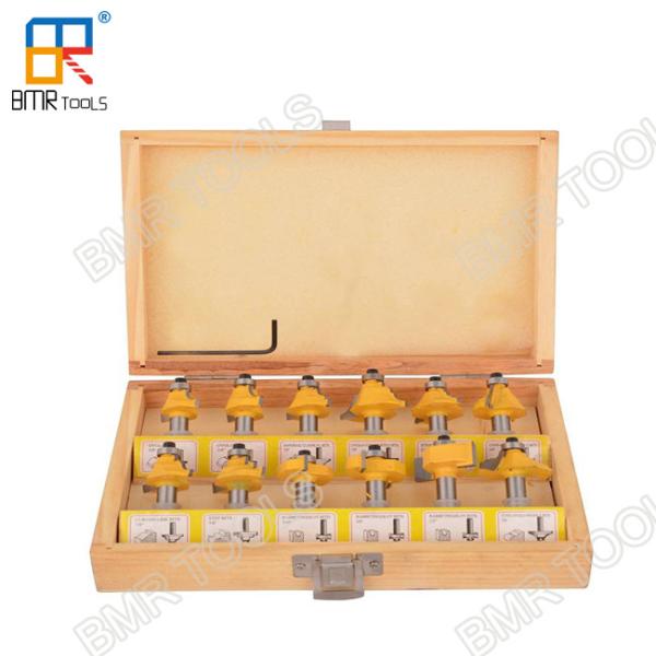 Cheap High Performance 8 MM Classic Router Bit Set Most Uses able In 12 Shapes Rotary Tool  from BMR TOOLS for sale