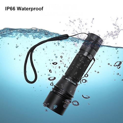 Cheap 920 Lm 10W Rechargeable Led Torch With USB Port 50hrs Running Time for sale