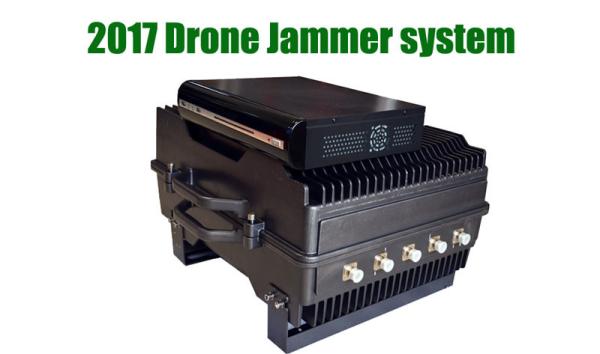 Cheap High Power Drone Radio Jammer Drone Defense System With 600W Output Control for sale