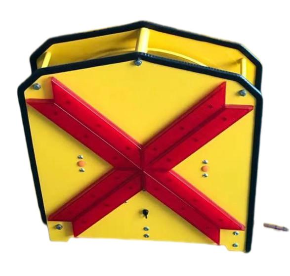 Cheap 3500mm Light Strip Warning Light Sign With Red LED Lampshade for sale
