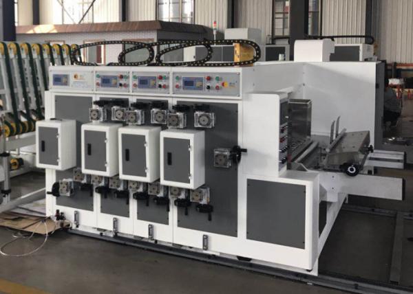 Cheap Automatic Feed Flexo Printer Slotter Machine For Small Size Boxes for sale