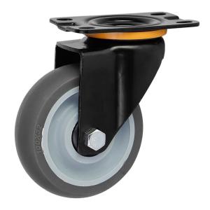 China Heavy Duty Industrial Caster Wheels Swivel TPR Castor Wheel with Brake Customization on sale