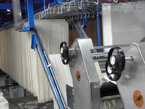 Durable Instant Noodle Processing Line , Compact Structure Instant Noodle Machine
