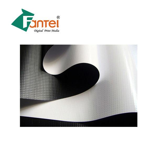 Cheap White 100m 700gsm PVC Blockout Banner Wide Format Printing UV ink for sale