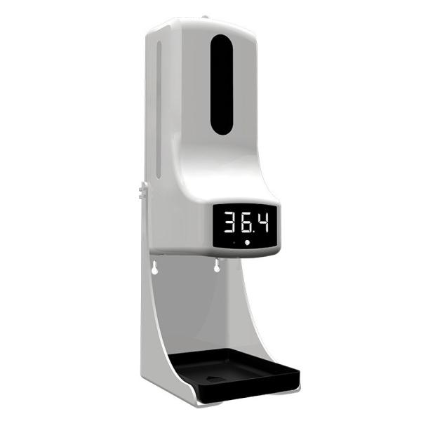 Cheap Multi Language Intelligent Sensor Soap Dispenser K9pro Thermometer With Sanitizer Dispenser for sale