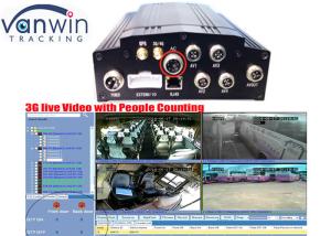 Network HDD Storage Bus Mobile DVR Recorder Anti Vibration 4 CH