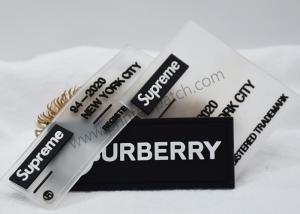 OEM ODM Washable Silicone Rubber Labels Embossed PVC Badge Patch