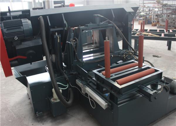 Cheap 11 Inch CNC Automatic Horizontal Band Saw Turbine Main Transmit Structure for sale