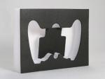 customized design EPE foam inner tray insert for protect the gamepad joystick