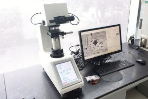 China Auto Turret Micro Vickers Hardness Tester / Microhardness Unit High Precision on sale