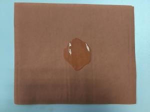 China Width 160cm Weight 100gsm Silicone Coated Oil Release Parchment Paper Roll on sale