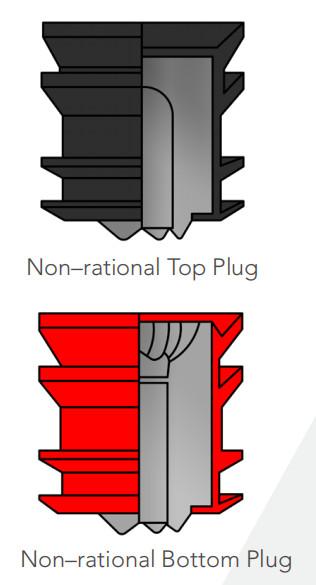 Cheap Non Rotational PDC Top Plug Cementing NBR Cement Manufacturing Plug for sale