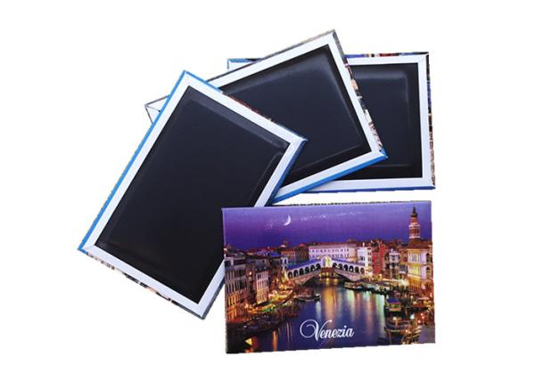 Cheap Custom Tin Fridge Magnet Tin Tinplate Fridge Magnet 2.5" X 3.5" Photo Print For Souvenir for sale