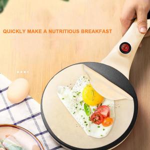 21cm  Non Stick Griddle Baking Machine AC 220V Electric Crepe Maker Pizza Pancake