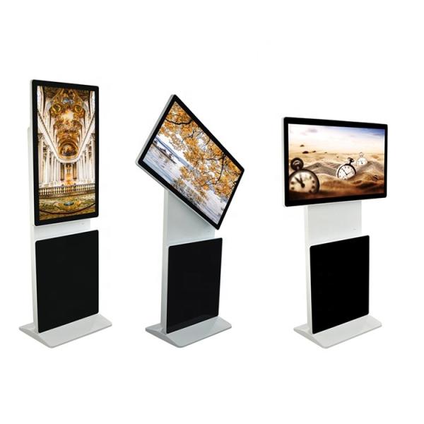Cheap LCD Multimedia Rotating Kiosk Display Ultra HD Resolution Easy Operation for sale