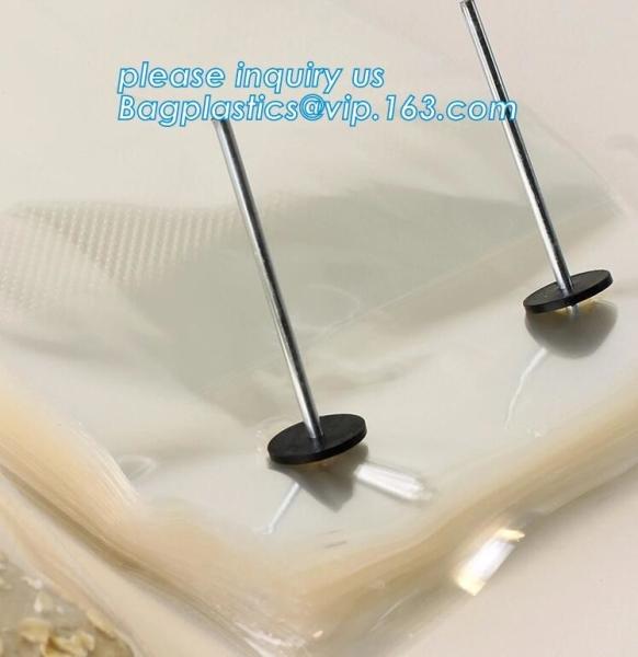 Cheap wicket bread bag,reusable customized transparent wicket ice cube bags,clear water proof wicket PE bag,bag with metal str for sale
