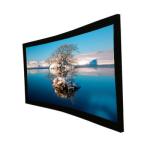 Custom 3D Curved Fixed Frame Projection Screen , 180 degree Circular Projection
