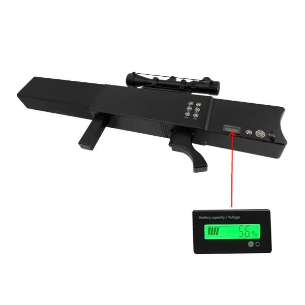 Cheap Gunshape Design Powerful Portable Drone Signal Jammer 80W Output Lightweight for sale