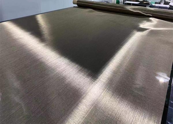 Cheap Bronze Color Metal Coated Fabric Different Privacy Level for sale