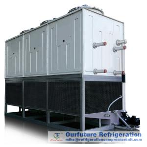 Best Forced Draft Type Evaporative Cooled Condenser Cold Room Refrigeration System wholesale