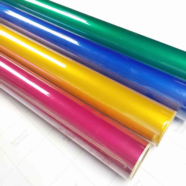 Cheap 5100 PET Reflective Vinyl Film Radium Retro Large Reflective Sheet Roll for sale