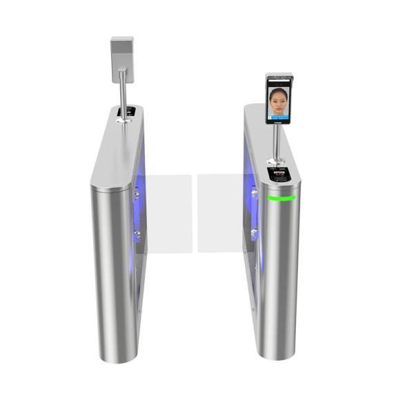 Cheap Swing Gate Turnstile Anti Collision Access Control Face Recognition Swing Gate for sale