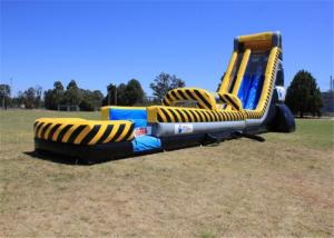 China Commercial Big Inflatable Water Slide Long Lifespan Puncture Proof For Amusement Park on sale