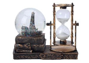 Retro Tower Hourglass Timer Crystal Ball Decorative Ornaments OEM ODM