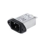 110V 10A IEC C12 Inlet Filter Quick Terminal Output Noise Filter For Home