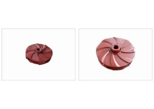 86mm Particle Centrifugal Impeller Liner Volute Casing 12/10ST-