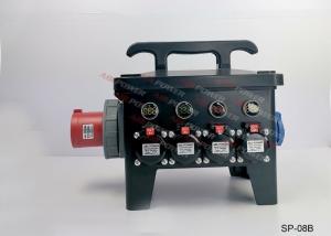 Vlotage Meter Display 8 Way Output 3P 16A Power Distro Boxes
