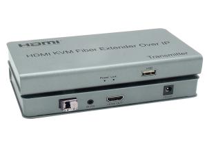 China 20KM Transmission HDMI KVM Fiber Extender OVER IP With SFP Module on sale