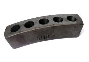 Best Cast Iron Curved Post Tension Anchor Wedge Plate Prestressed Customized Color wholesale