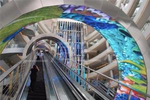 Led Video Display Apply In Supermarket Store Customized Services Available