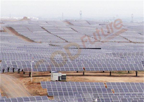 Cheap 1MW Horizontal Single Axis Solar Tracker 24 Hour Working for sale