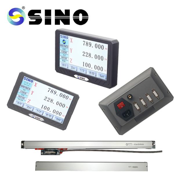 Cheap SINO SDS200S Metal 3 Axis LCD Digital Readout Display DRO Kit Grating Scale Encoder for sale