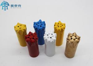 China Quarrying R35 Threaded Button Drill Bit Long Life on sale