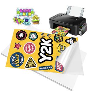 China High Glossy Sticker 115gsm Self-adhesive Paper For Dye Ink Printing Only on sale