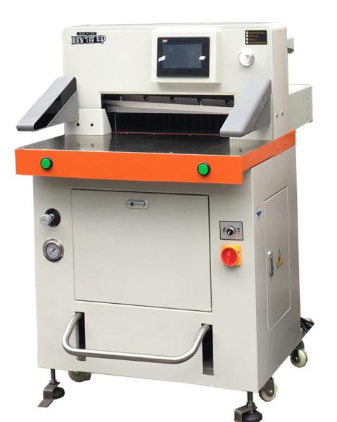 Cheap DB-520V8 Programmed Hydraulic Paper Cutting Machine 520mm With Touch Screen for sale