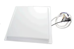 Best RS485 Wiegand Long Range RFID Reader Inbuilt With 12dbi Circular Polarized Antenna wholesale